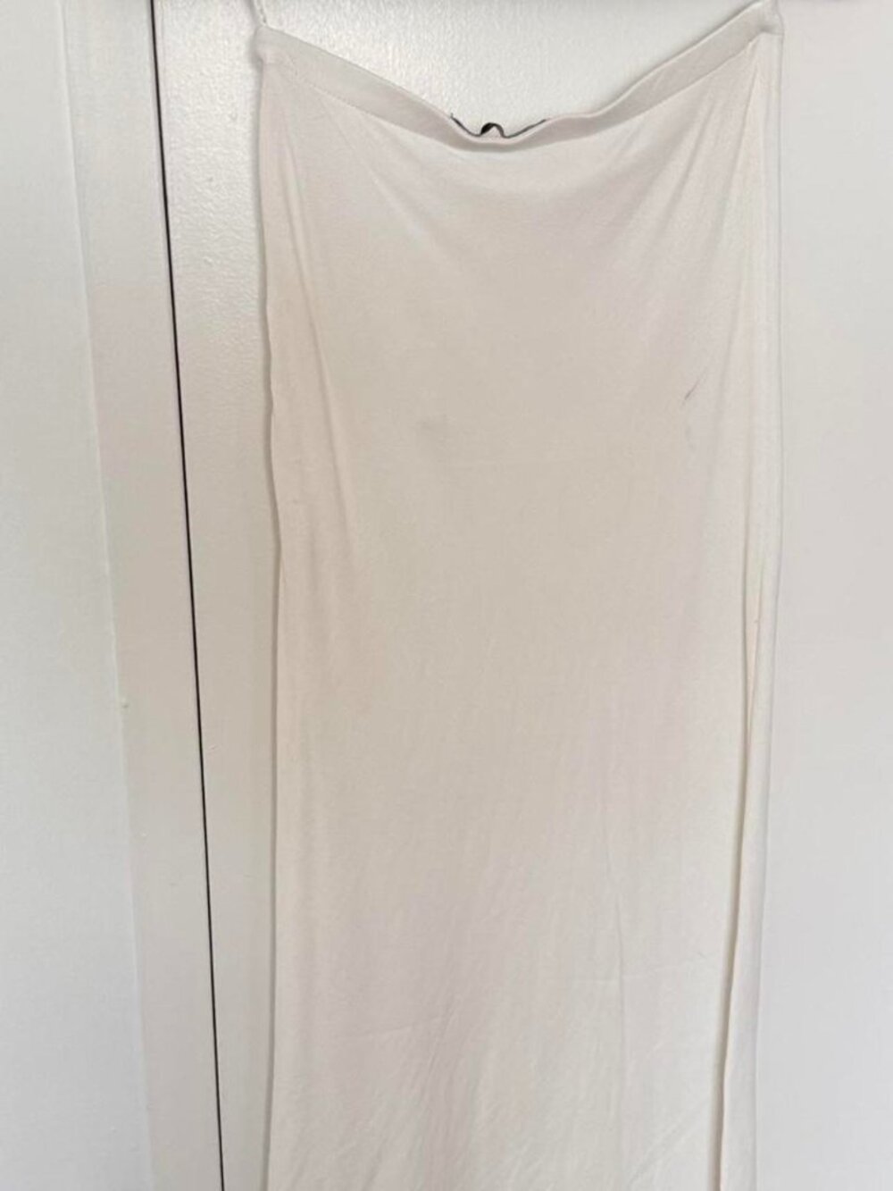 Zara White & Cream Maxi Skirt - Size XS